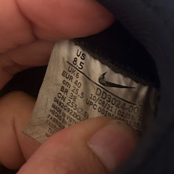 Nike Infinity React Flyknit 3 Black Grey Fog - Picture 3 of 9